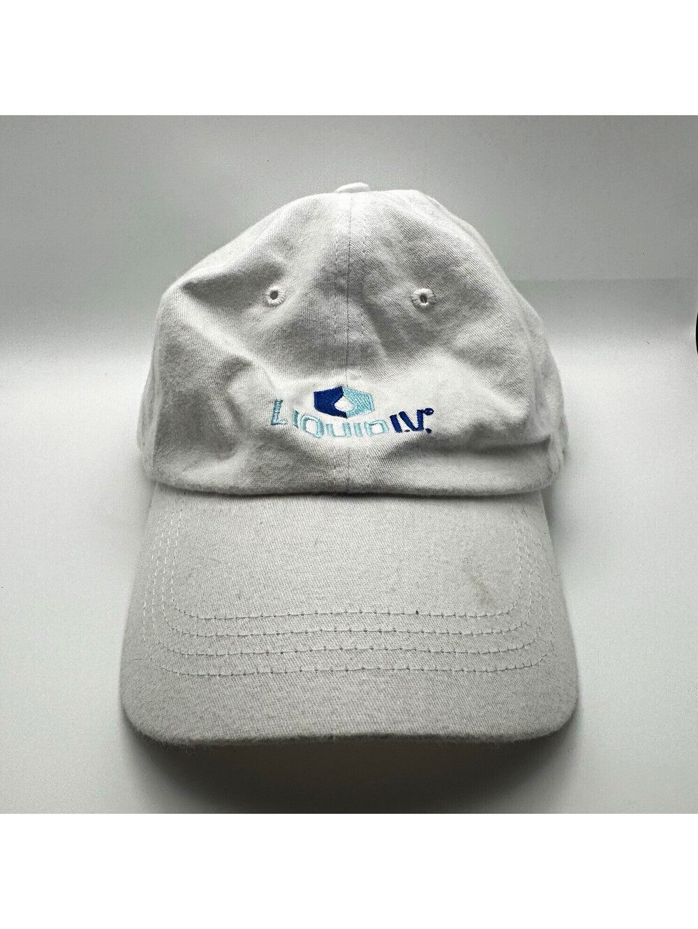 IVF Quake City Caps White Baseball Cap Adjustable Solid One Size